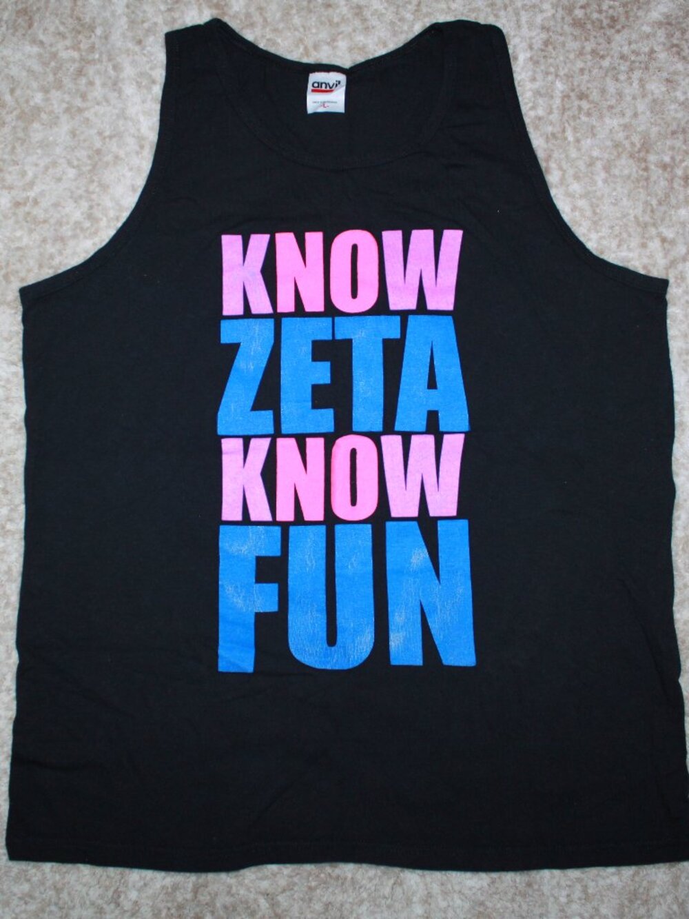 ZTA Know Zeta Know Fun Tank top